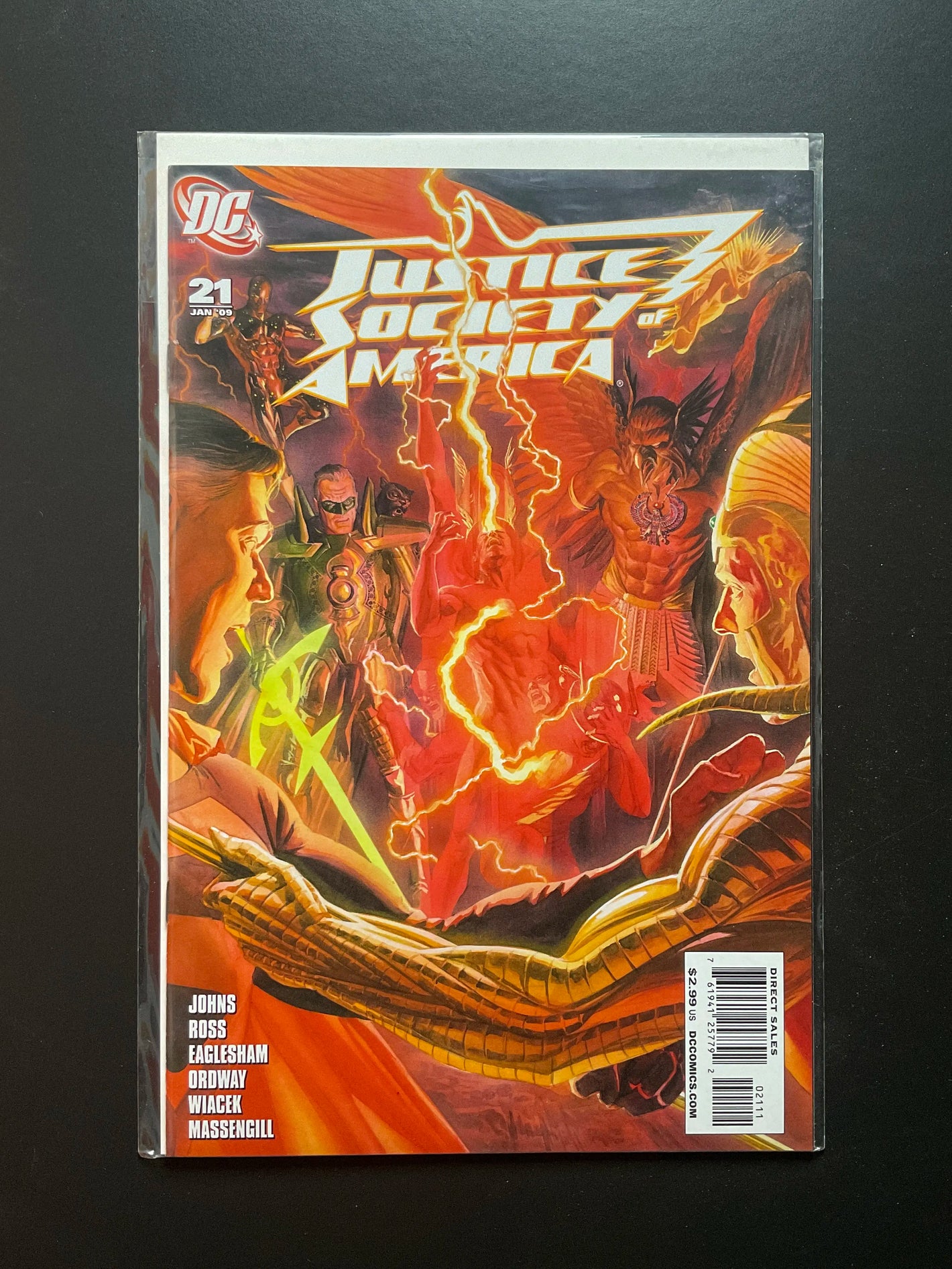 Justice Society of America 21 DC Comics Jan 2009