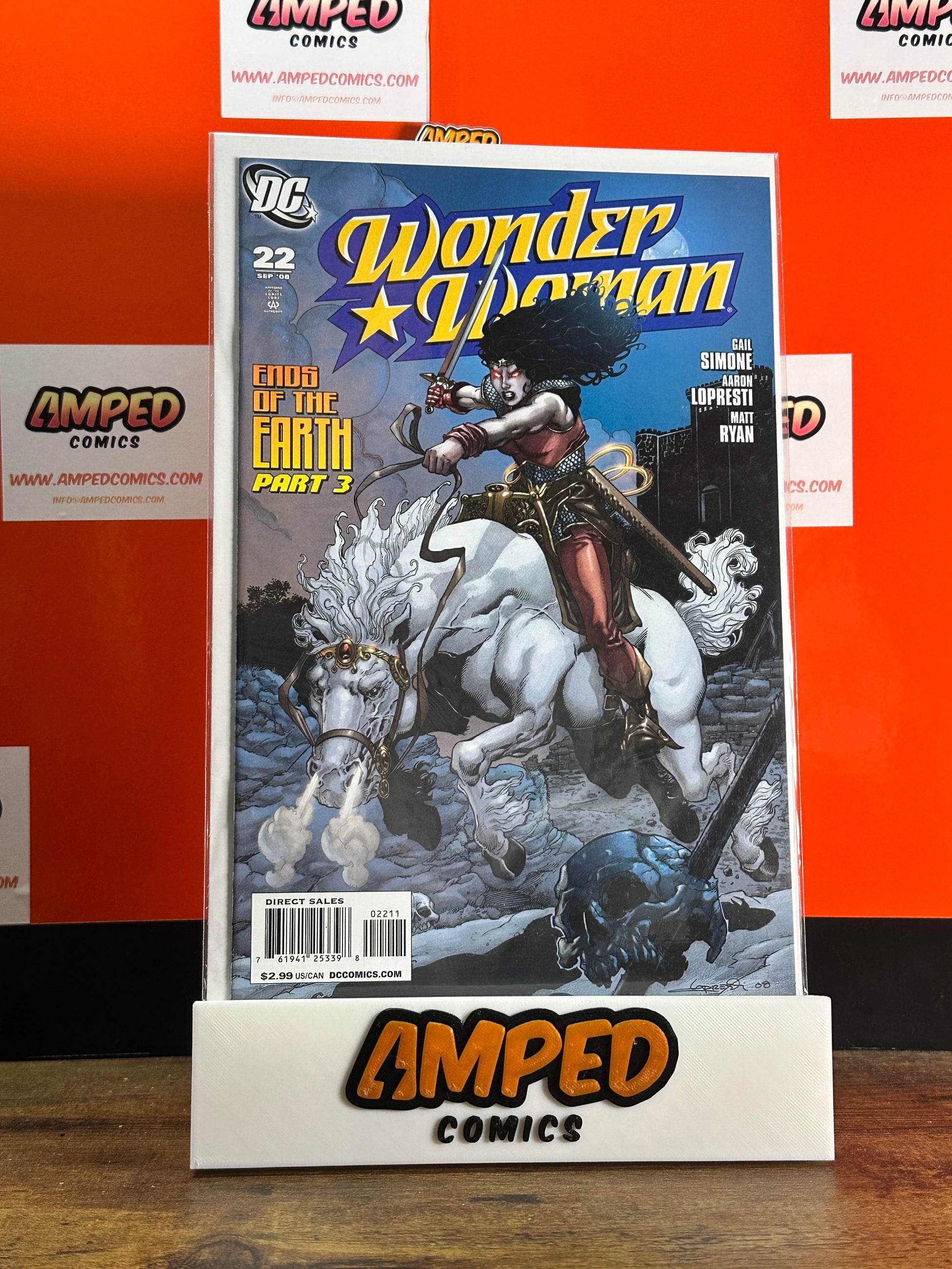 Wonder Woman 22 DC Comics 2008 Ends of the Earth Part 3