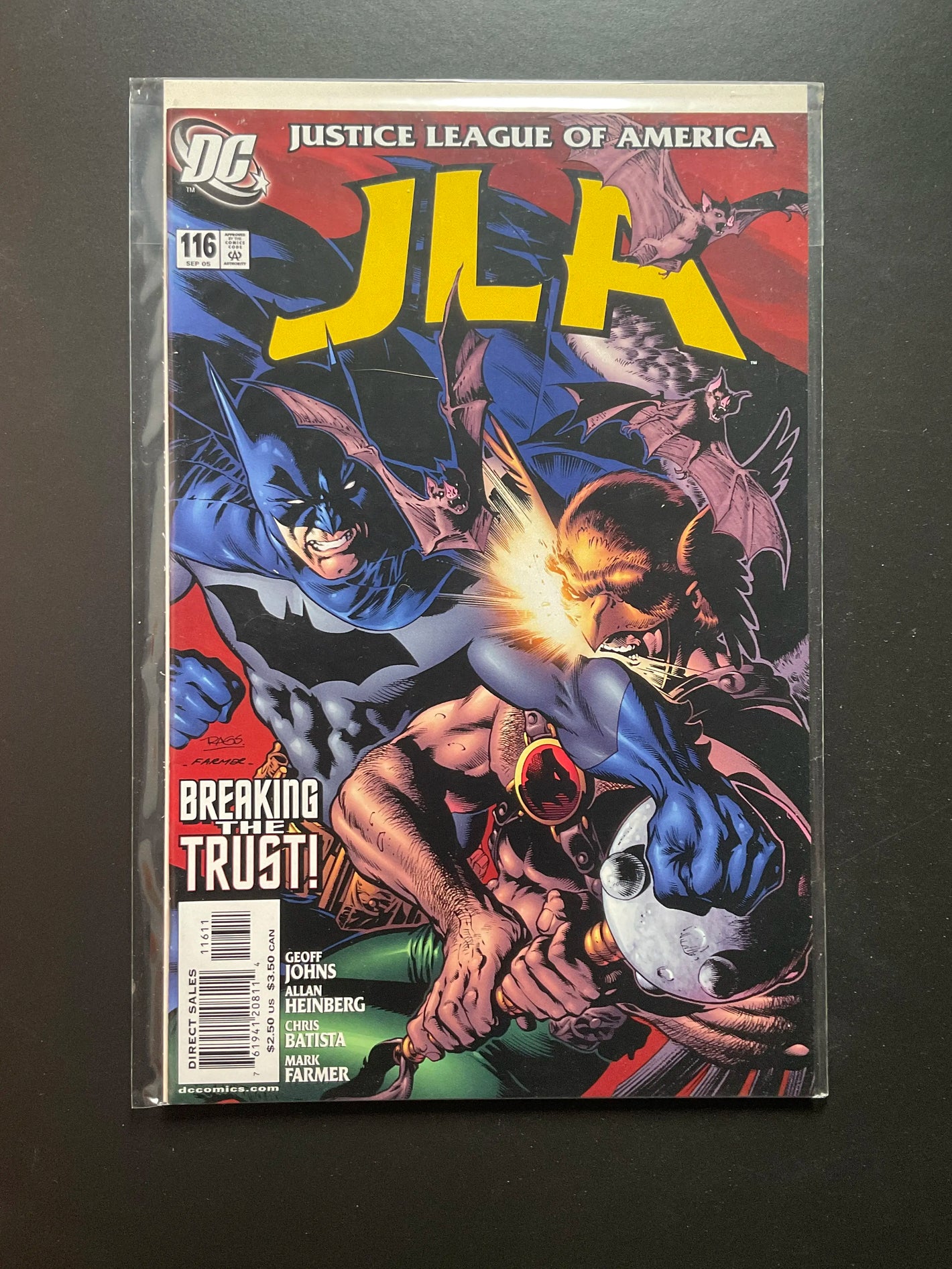 Justice League of America 116 DC Comics Sep 2005