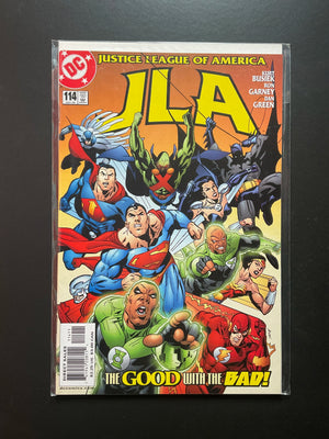 JLA 114 DC Comics July 2005 Kurt Busiek Ron Garney