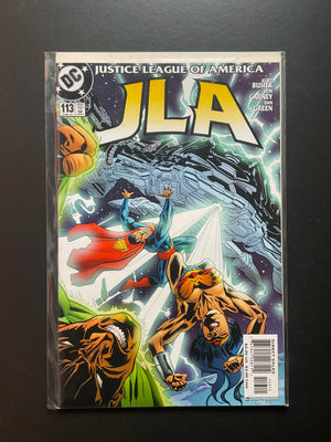 JLA 113 DC Comics June 2005 Kurt Busiek Superman Wonder Woman