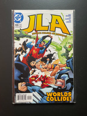 JLA 111 DC Comics Apr 2005 Worlds Collide Kurt Busiek