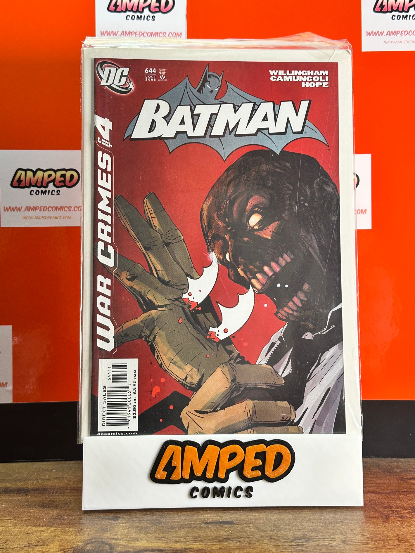 Batman 644 DC Comics War Crimes Part 4 (2005)