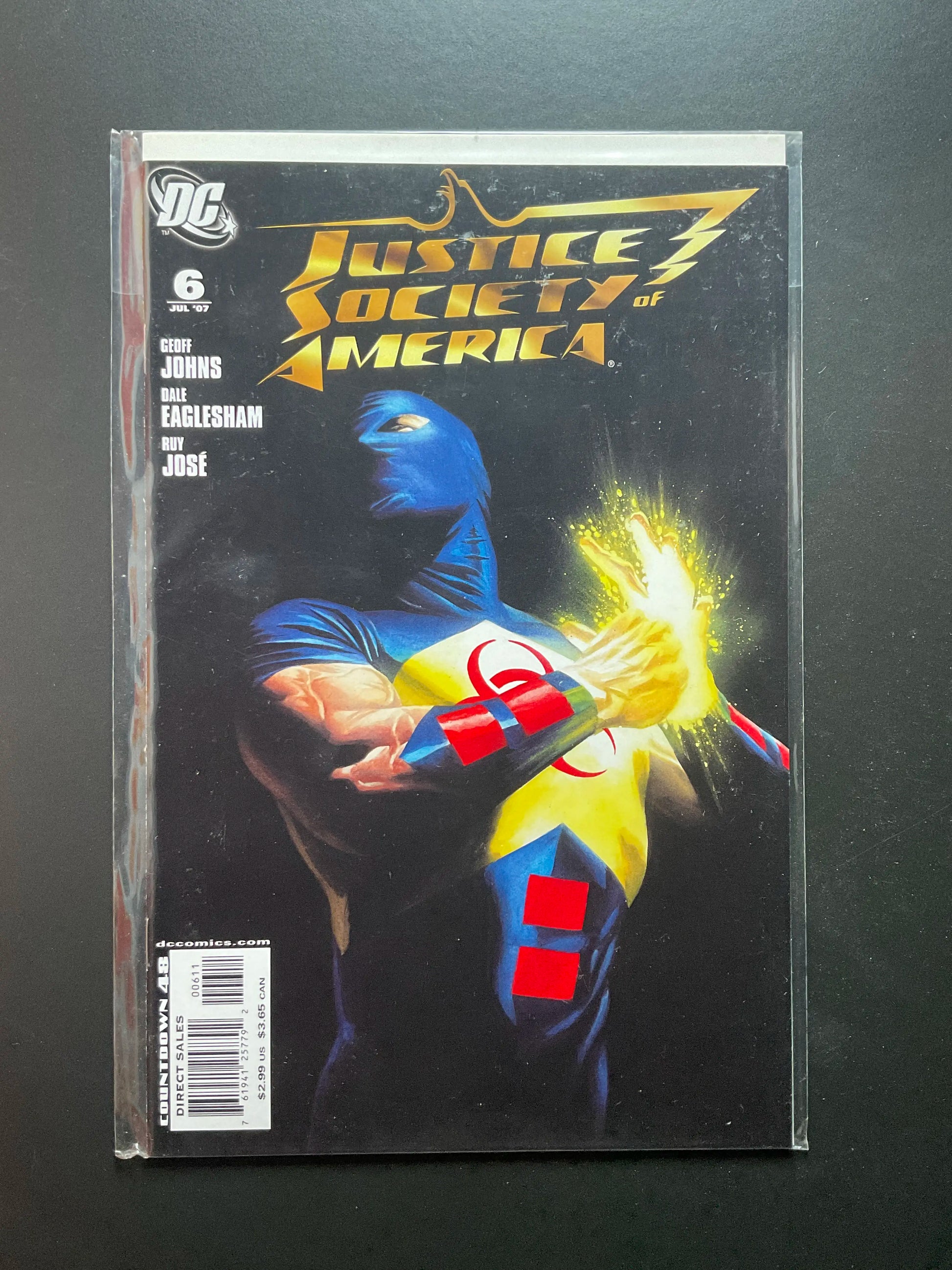 Justice Society of America 6 DC Comics July 2007