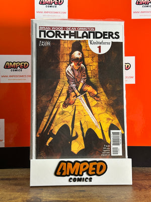 Northlanders 1 Lindisfarne Vertigo 2008 Brian Wood Dean Ormston