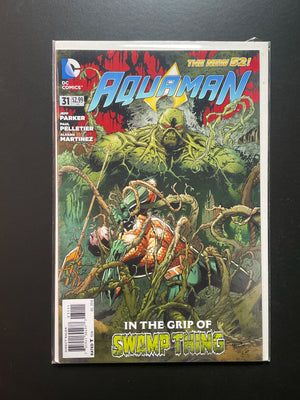 Aquaman 31 (2014) DC Comics - Swamp Thing Appearance