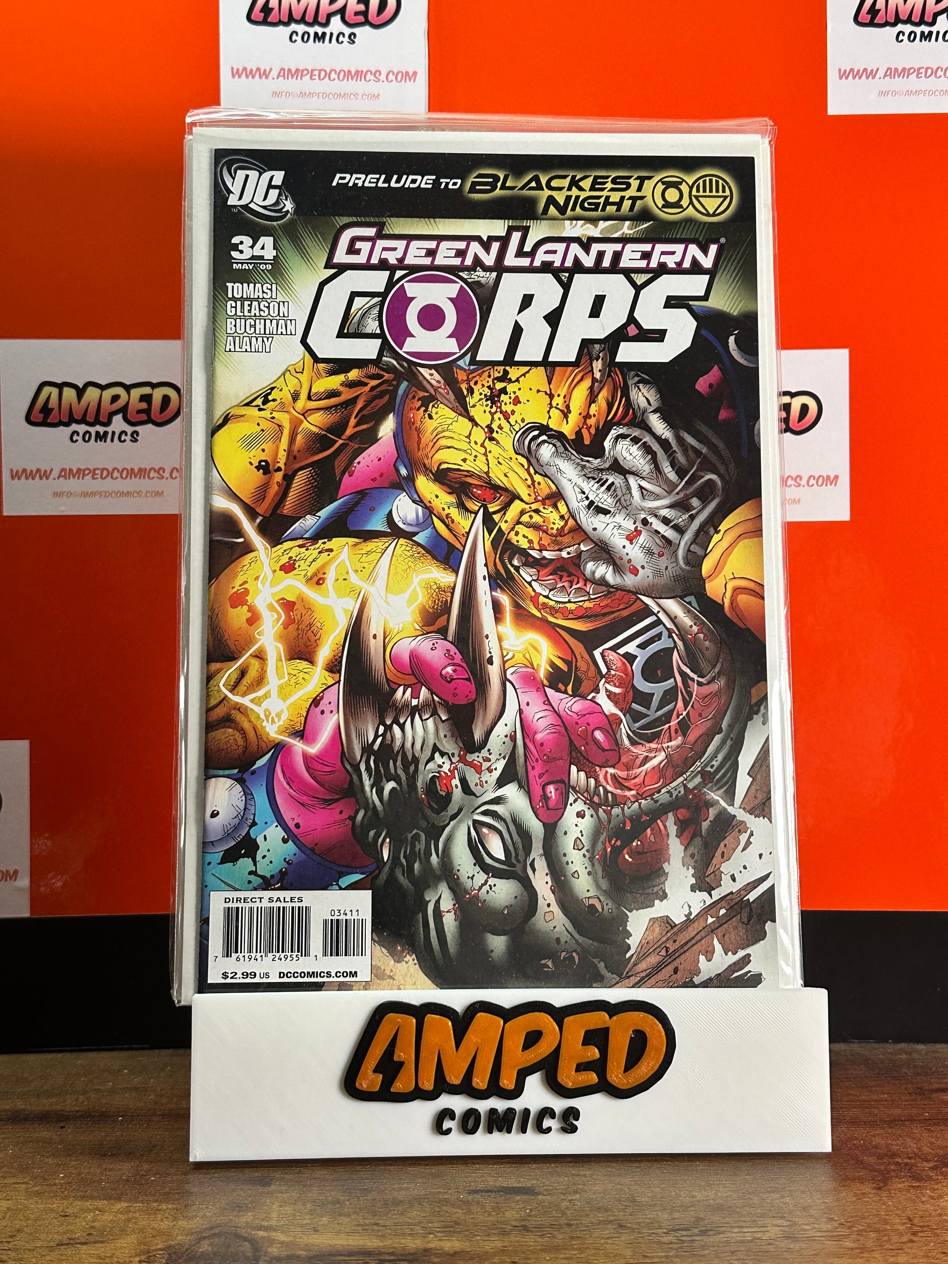 Green Lantern Corps 34 DC Comics Prelude to Blackest Night