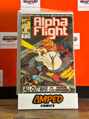 Alpha Flight 75 Marvel Comics Giant-Sized Anniversary Issue