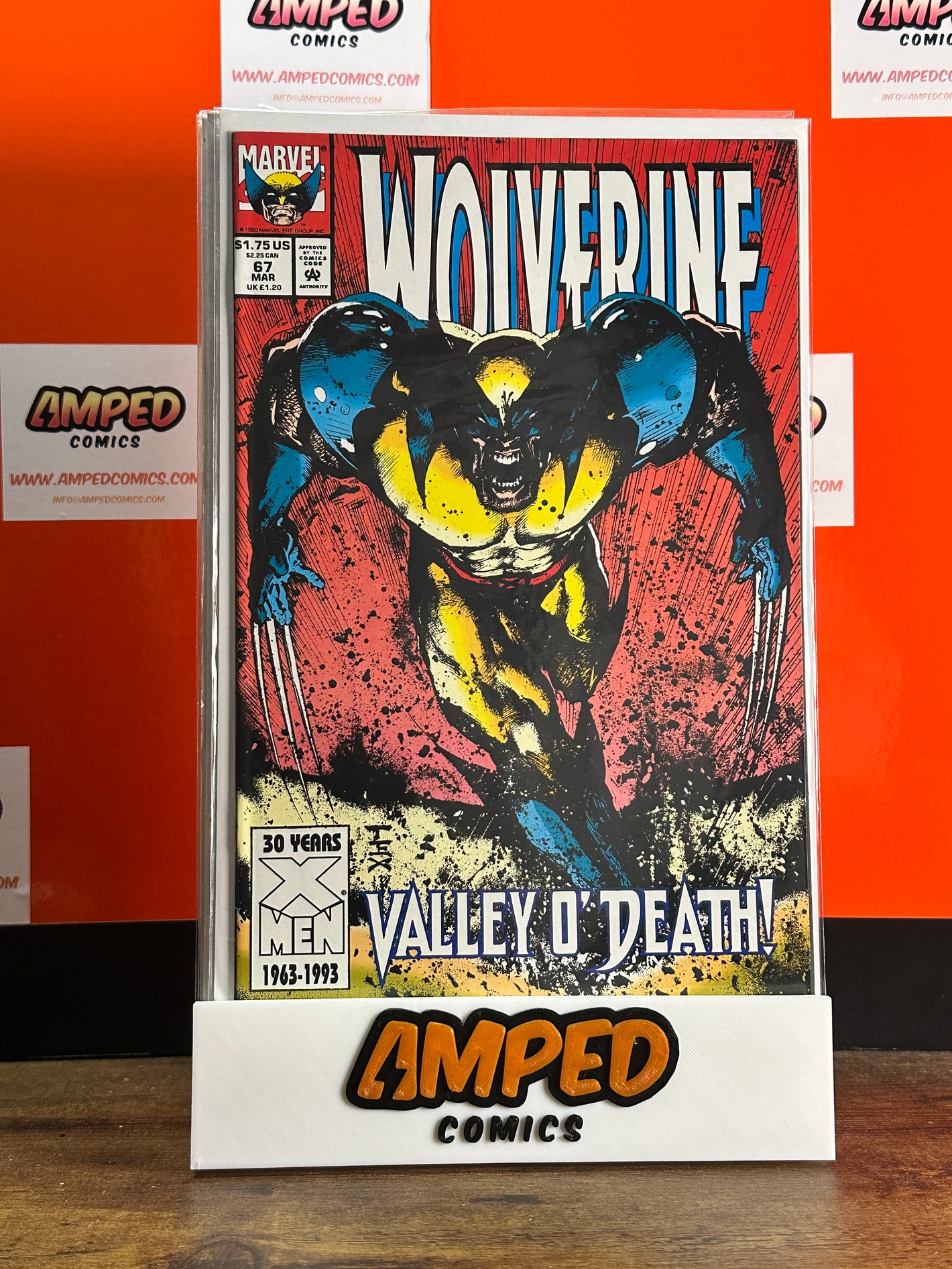 Wolverine 67 Marvel Comics March 1993 Valley O Death