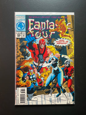 Fantastic Four 388 Marvel Comics May 1994 Avengers Appearance