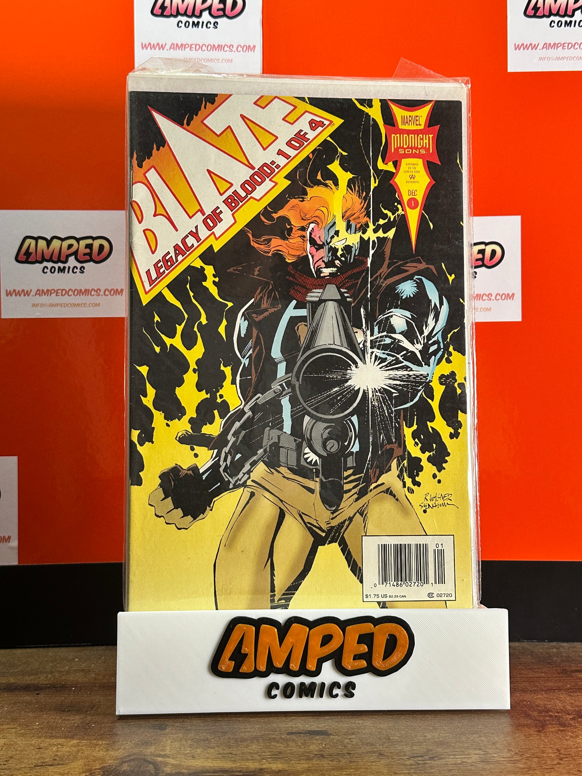 Blaze Legacy of Blood 1 (1993) Marvel Midnight Sons