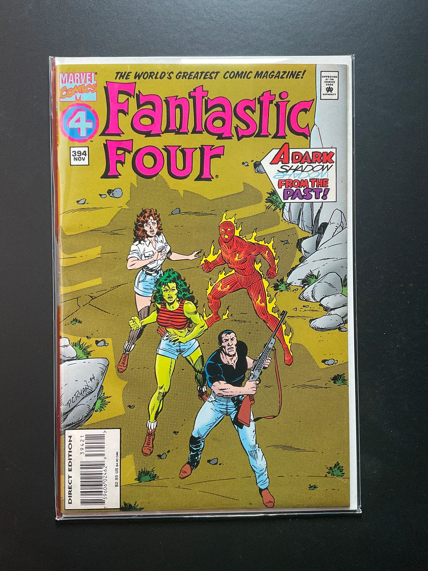Fantastic Four 394 Marvel Comics Nov 1994 Direct Edition