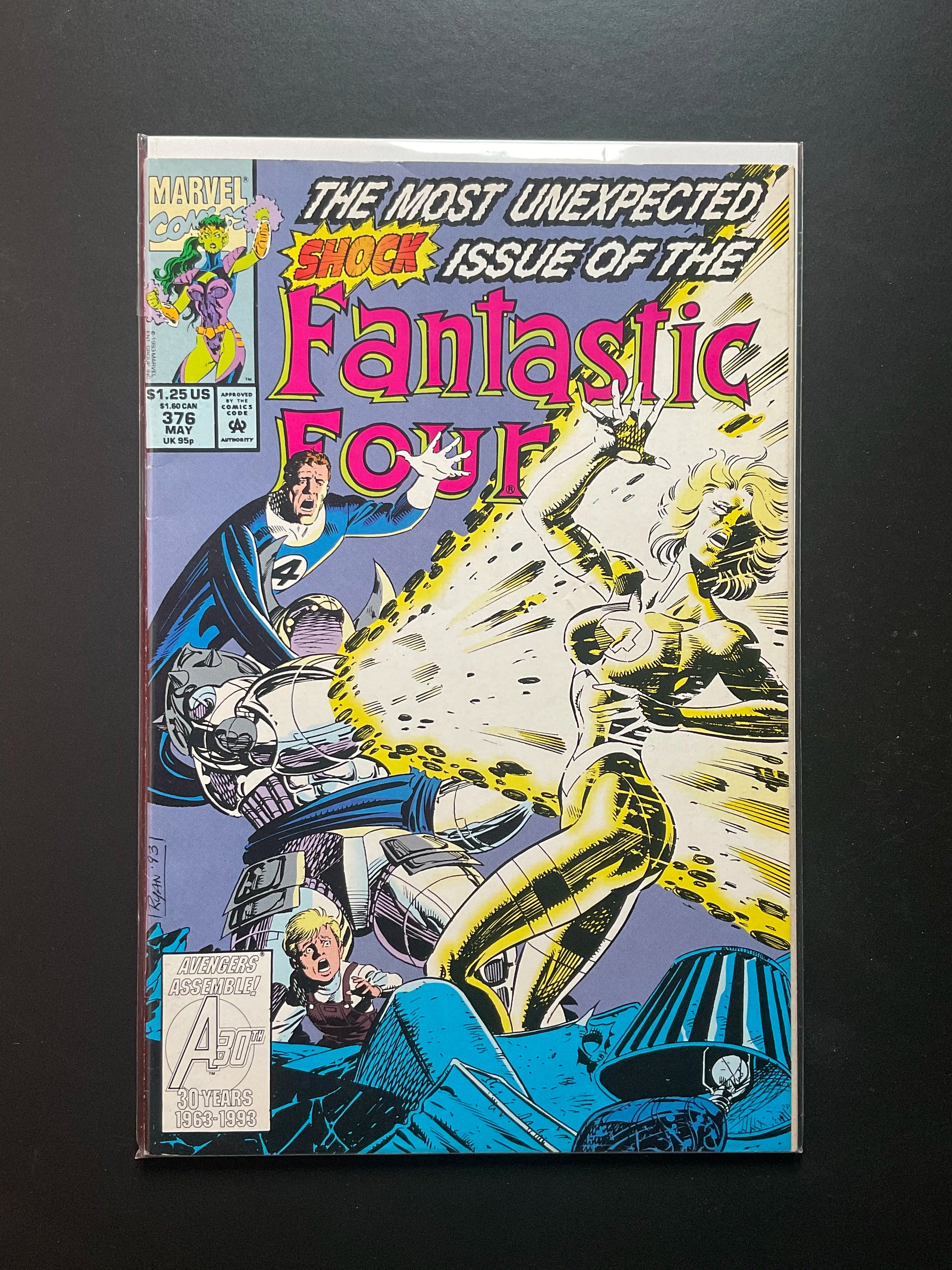 Fantastic Four 376 Marvel Comics May 1993