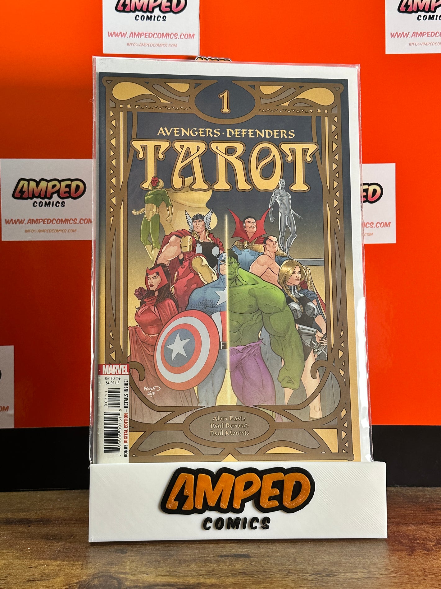 Avengers Defenders Tarot 1 Marvel Comics 2020 Alan Davis Cover