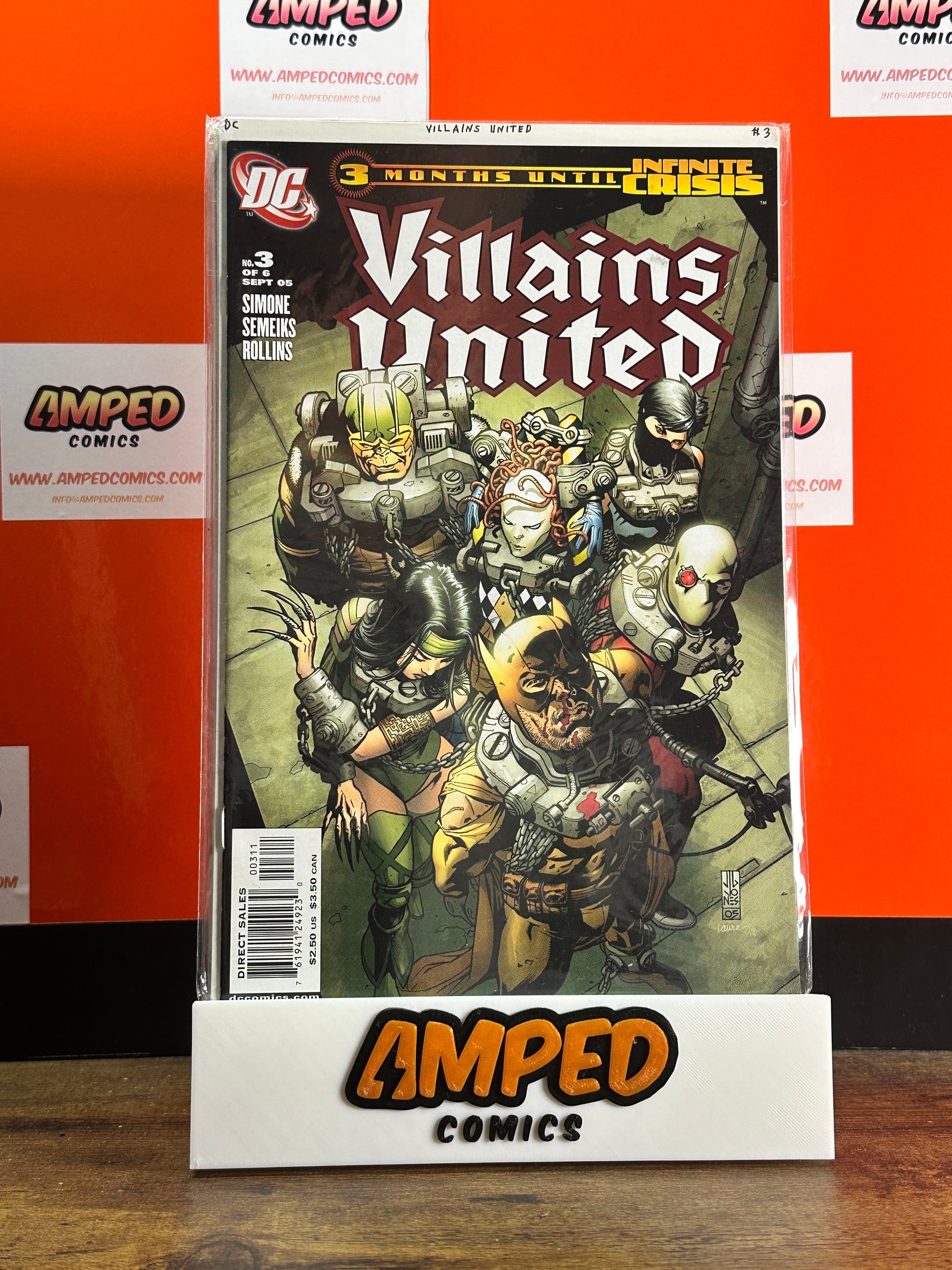 Villains United 3 (2005) DC Comics - Infinite Crisis Tie-In