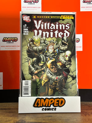 Villains United 3 (2005) DC Comics - Infinite Crisis Tie-In