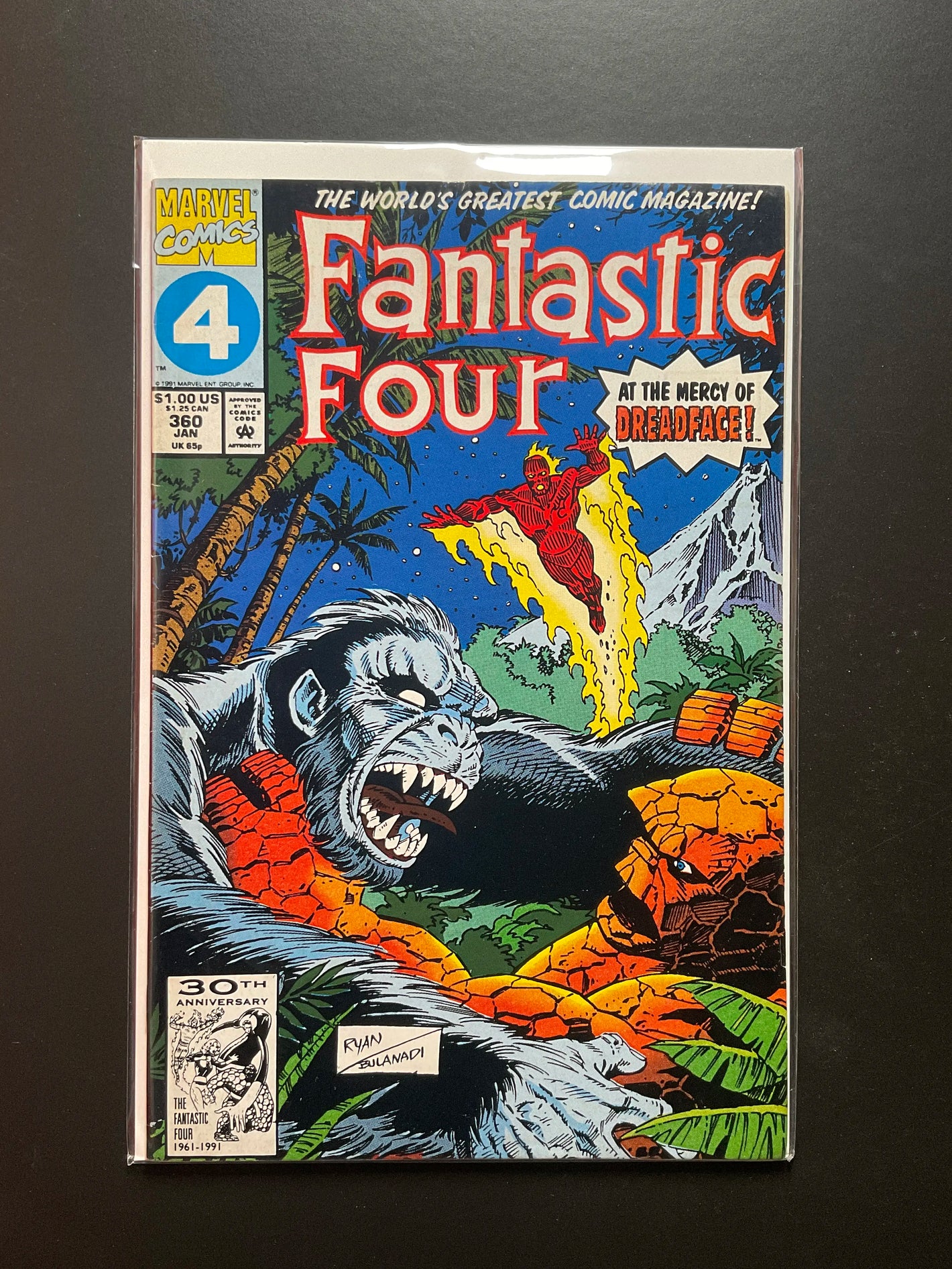 Fantastic Four 360 Marvel Comics January 1992