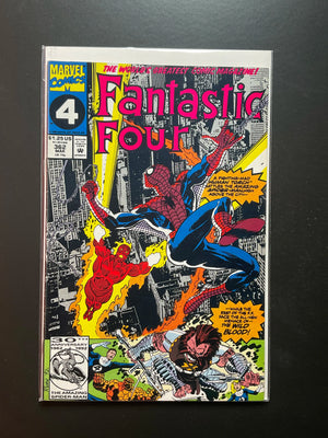Fantastic Four 362 Marvel Comics March 1992 Spider-Man Appearance