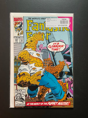 Fantastic Four 367 Marvel Comics 1992 The Thing Puppet Master