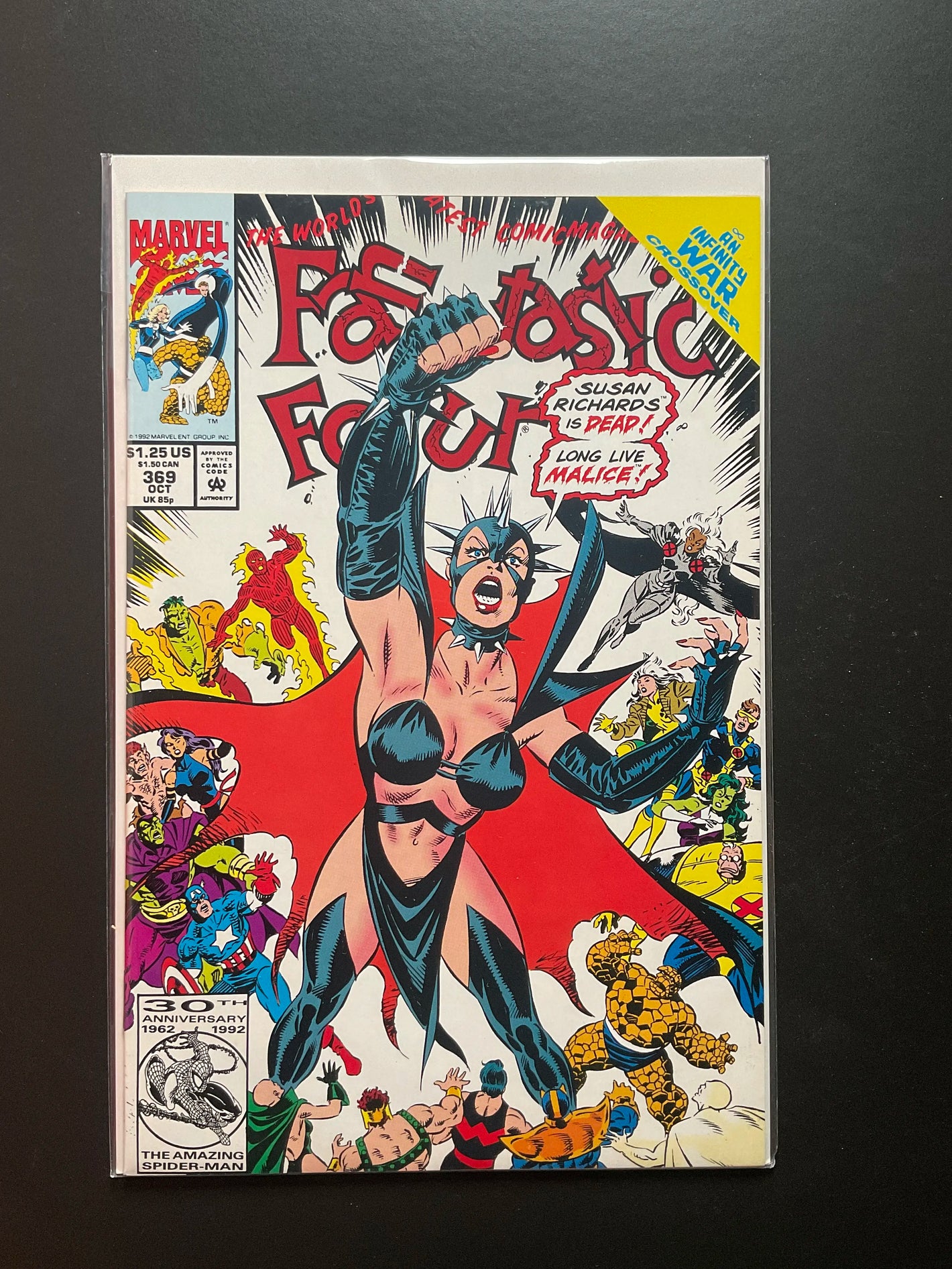 Fantastic Four 369 Marvel Comics 1992 Infinity War Crossover