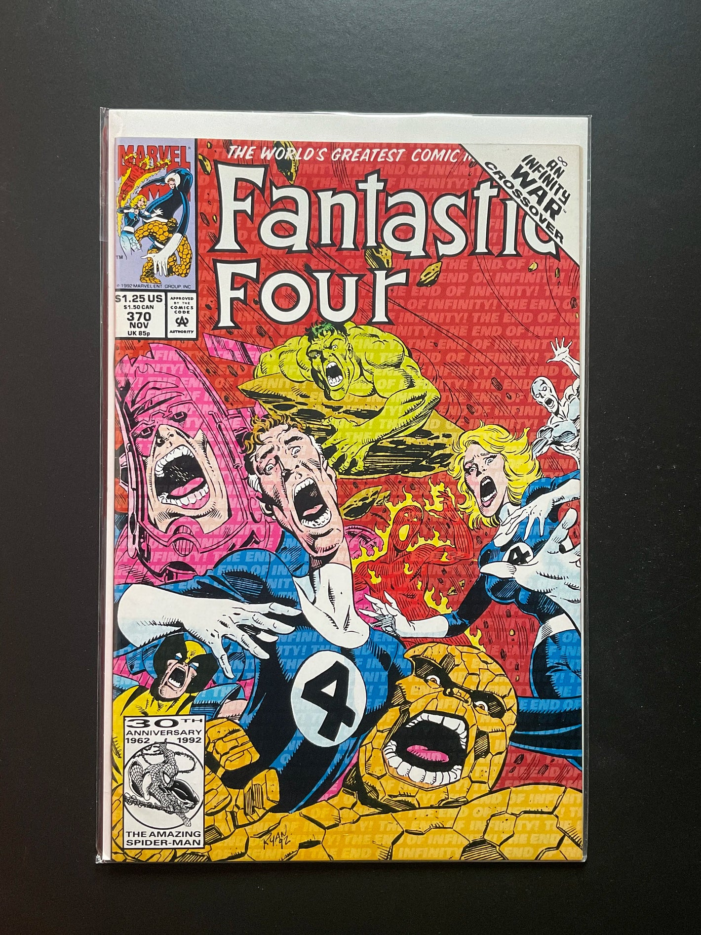 Fantastic Four 370 Marvel Comics Nov 1992 Infinity War Crossover
