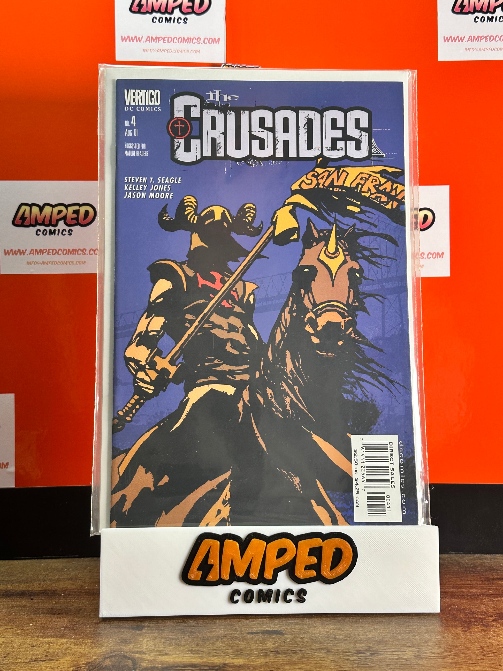 The Crusades 4 Vertigo DC Comics Aug 2001