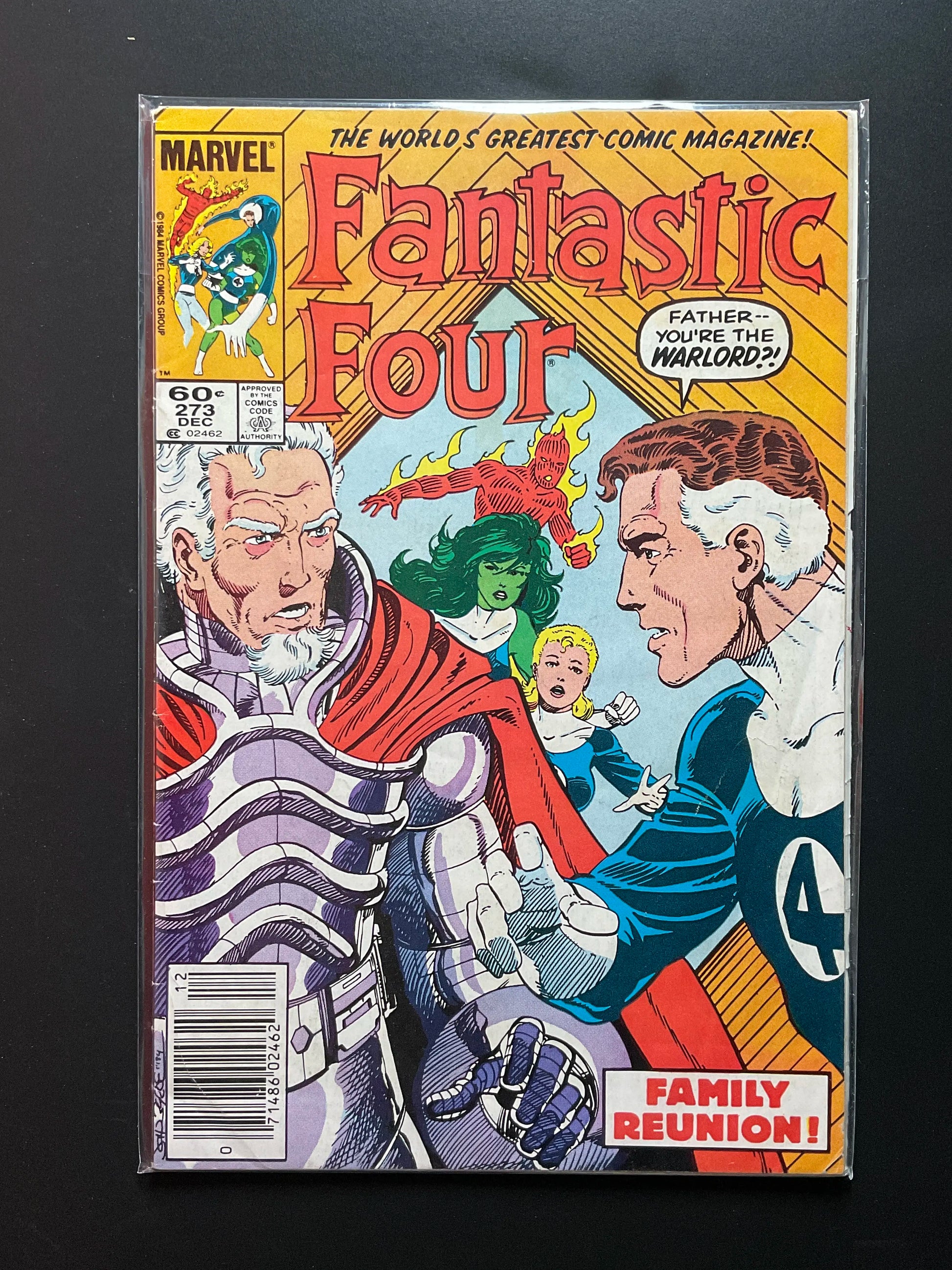 Fantastic Four 273 Marvel Comics Dec 1984