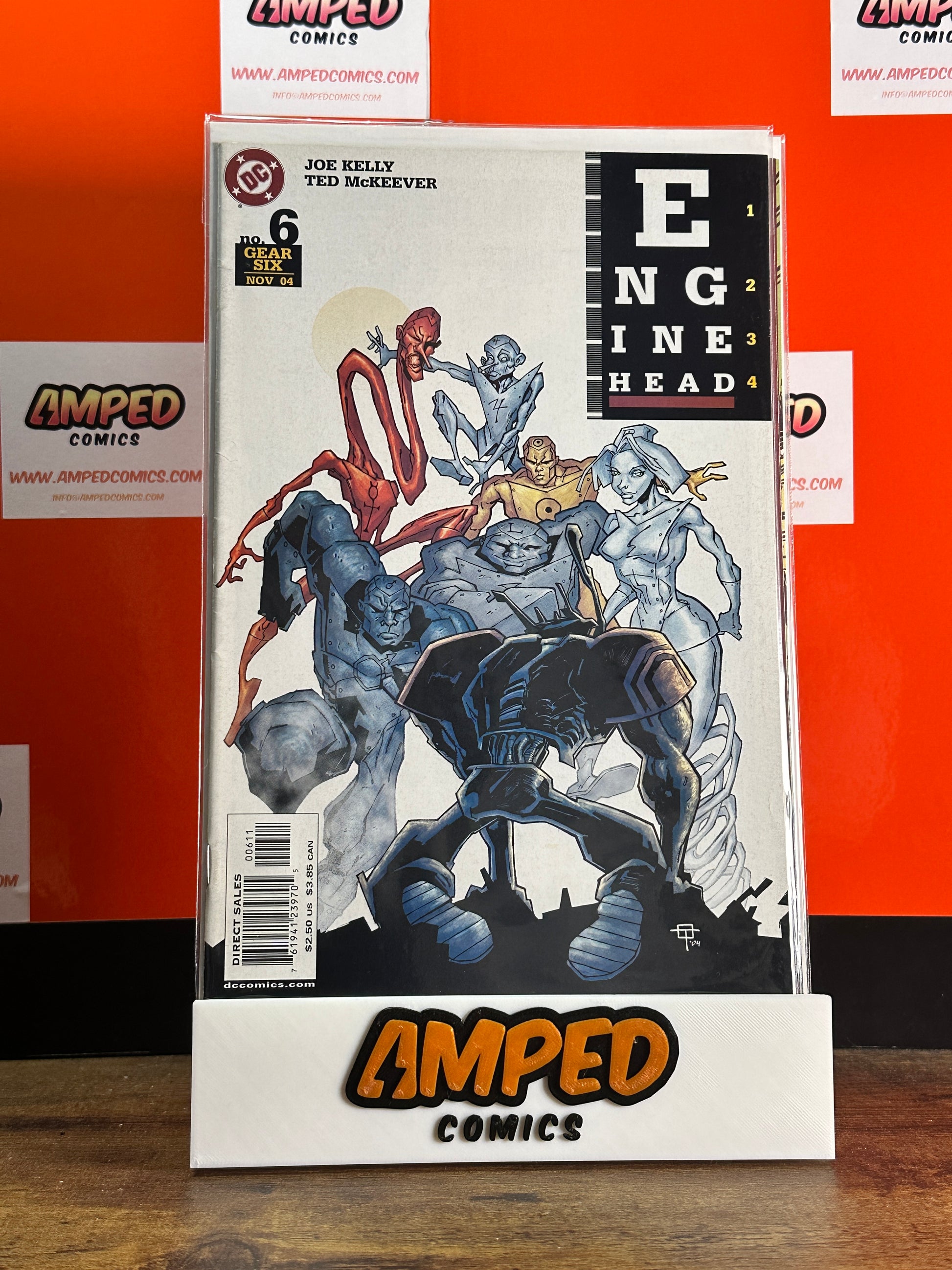 Enginehead 6 DC Comics Nov 2004 Joe Kelly Ted McKeever