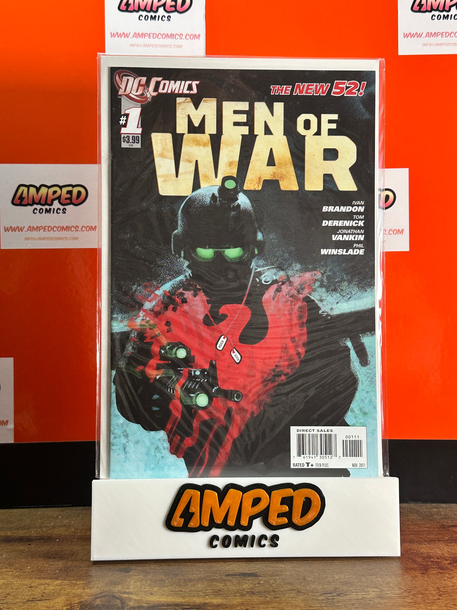 Men of War 1 DC Comics The New 52 (Nov 2011)