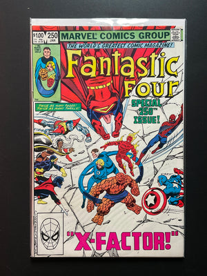 Fantastic Four 250 Marvel Comics 1982 Special 250th Issue - A