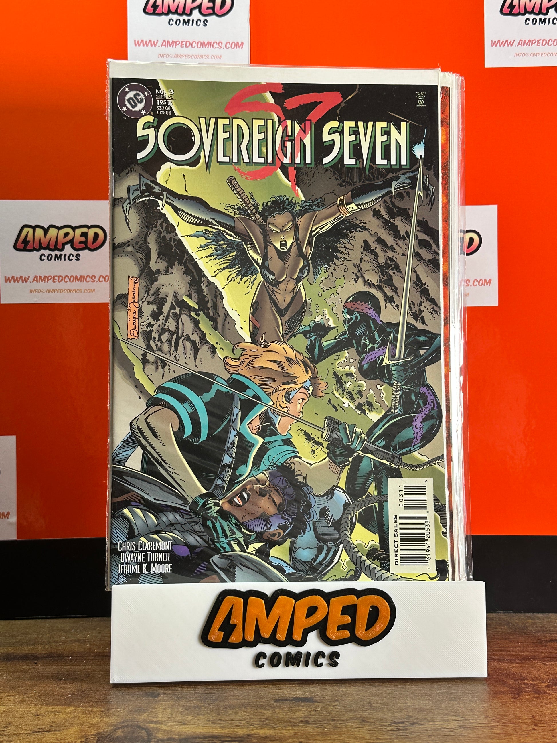Sovereign Seven 3 DC Comics 1995 Chris Claremont
