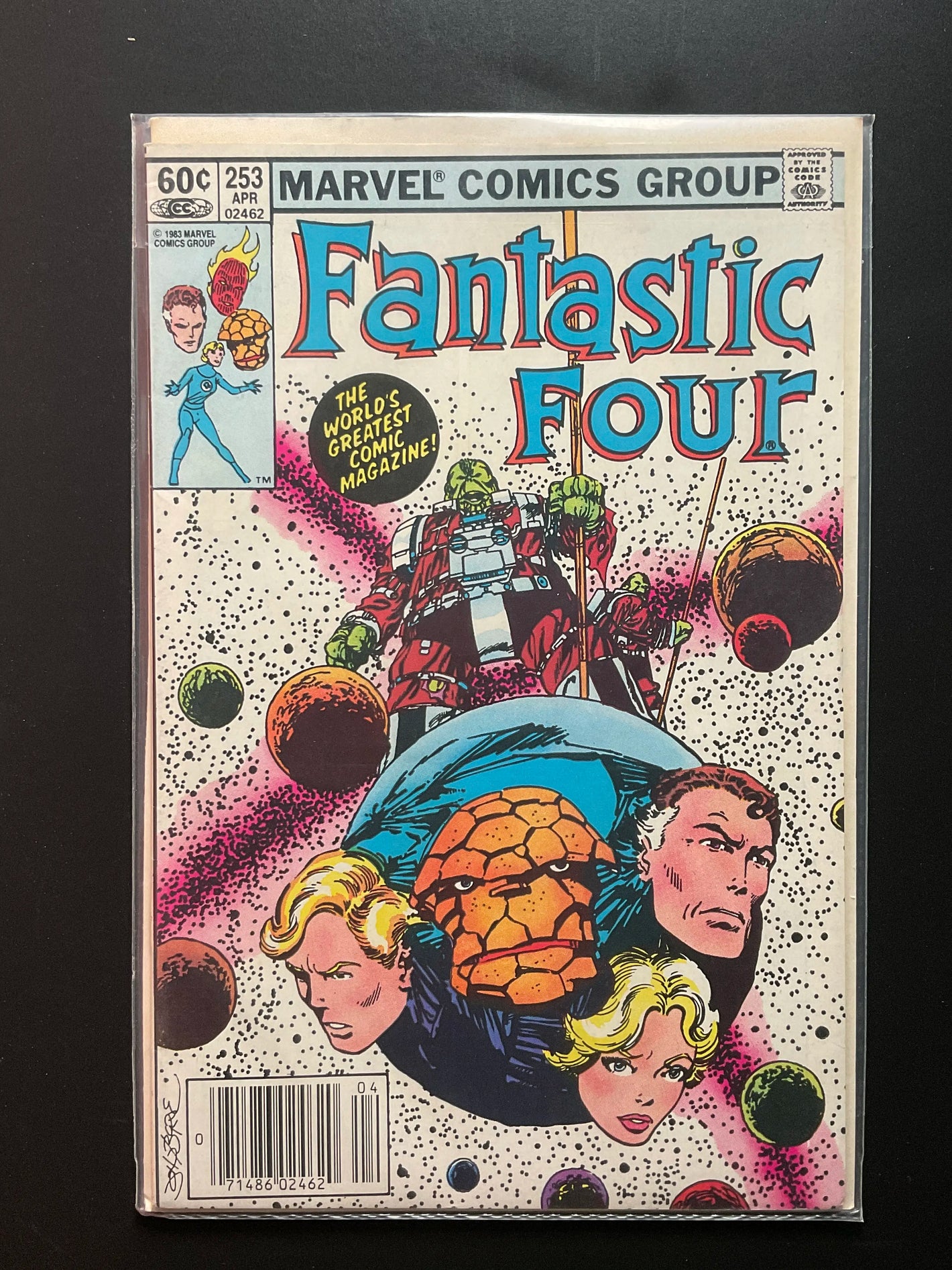 Fantastic Four 253 Marvel Comics April 1983