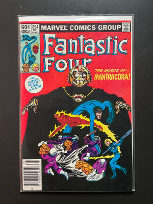 Fantastic Four 254 Marvel Comics May 1983 The Minds of Mantracora - NS