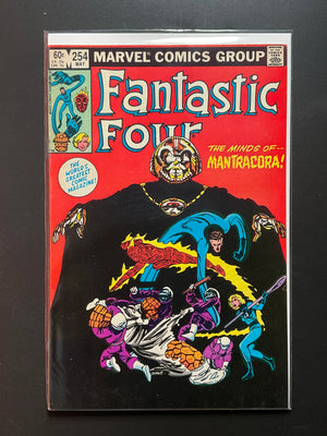 Fantastic Four 254 Marvel Comics May 1983 The Minds of Mantracora