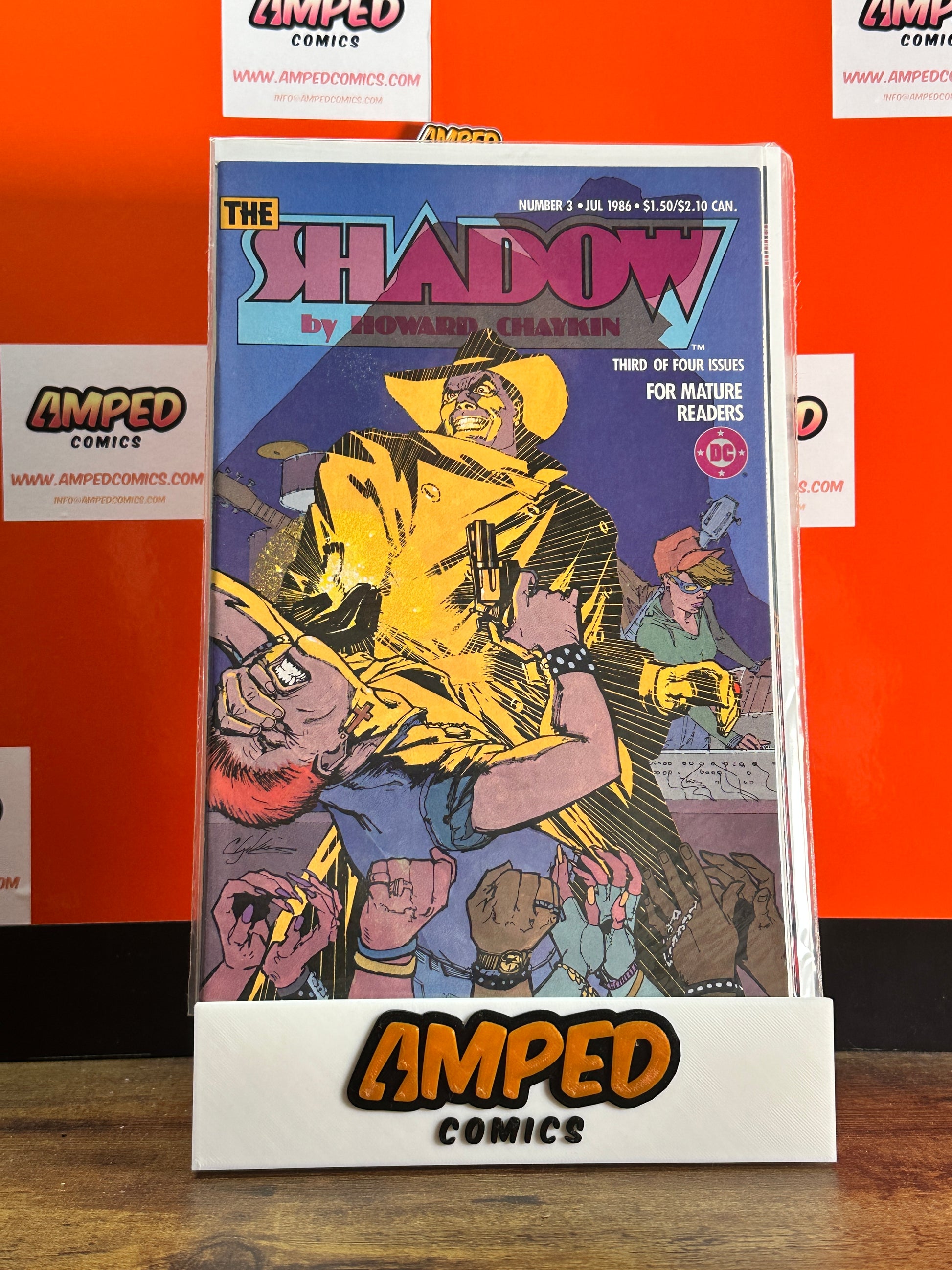 The Shadow 3 (July 1986) by Howard Chaykin - DC Comics