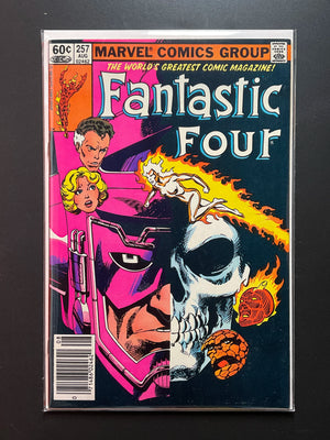 Fantastic Four 257 Marvel Comics Aug 1983 Galactus Appearance - NS