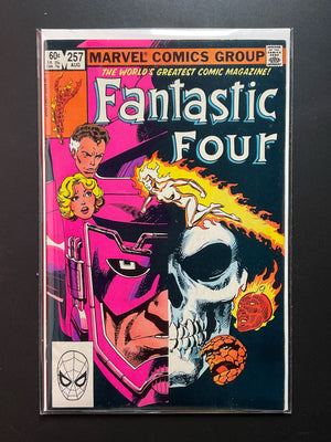 Fantastic Four 257 Marvel Comics 1983 Galactus Appearance
