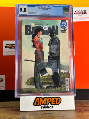Absolute Batman 16 CGC 9.8 DC Comics Snyder Dragotta Cover
