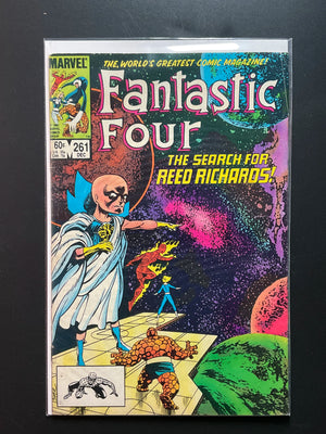Fantastic Four 261 Marvel Comics Dec 1983 The Search for Reed Richards