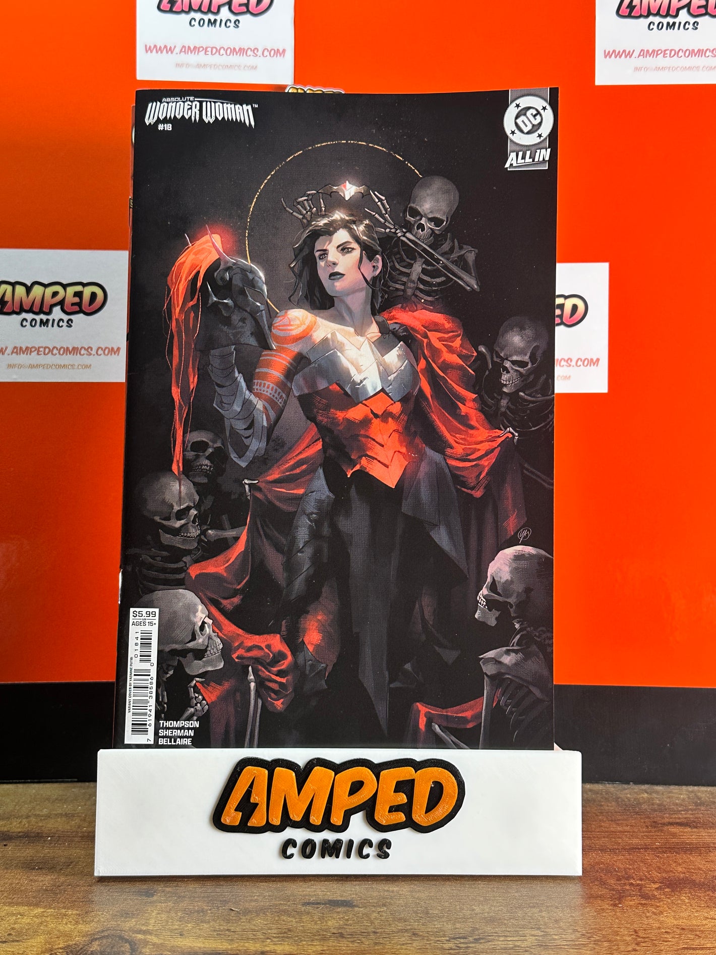 ABSOLUTE WONDER WOMAN #18 CVR D YASMINE PUTRI CARD STOCK VAR