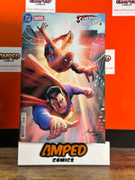 DC MARVEL SUPERMAN SPIDER-MAN #1 (ONE SHOT) CVR C RAFAEL ALBUQUERQUE CARD STOCK 