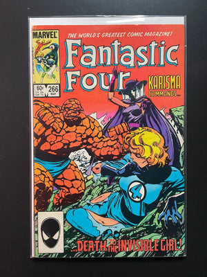 Fantastic Four 266 Marvel Comics May 1984 Karisma Appearance