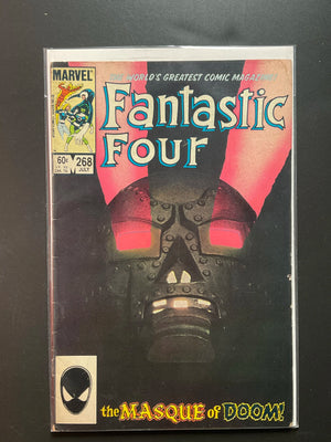 Fantastic Four 268 Marvel Comics July 1984 The Masque of Doom