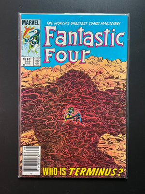 Fantastic Four 269 Marvel Comics Aug 1984 Who is Terminus - NS