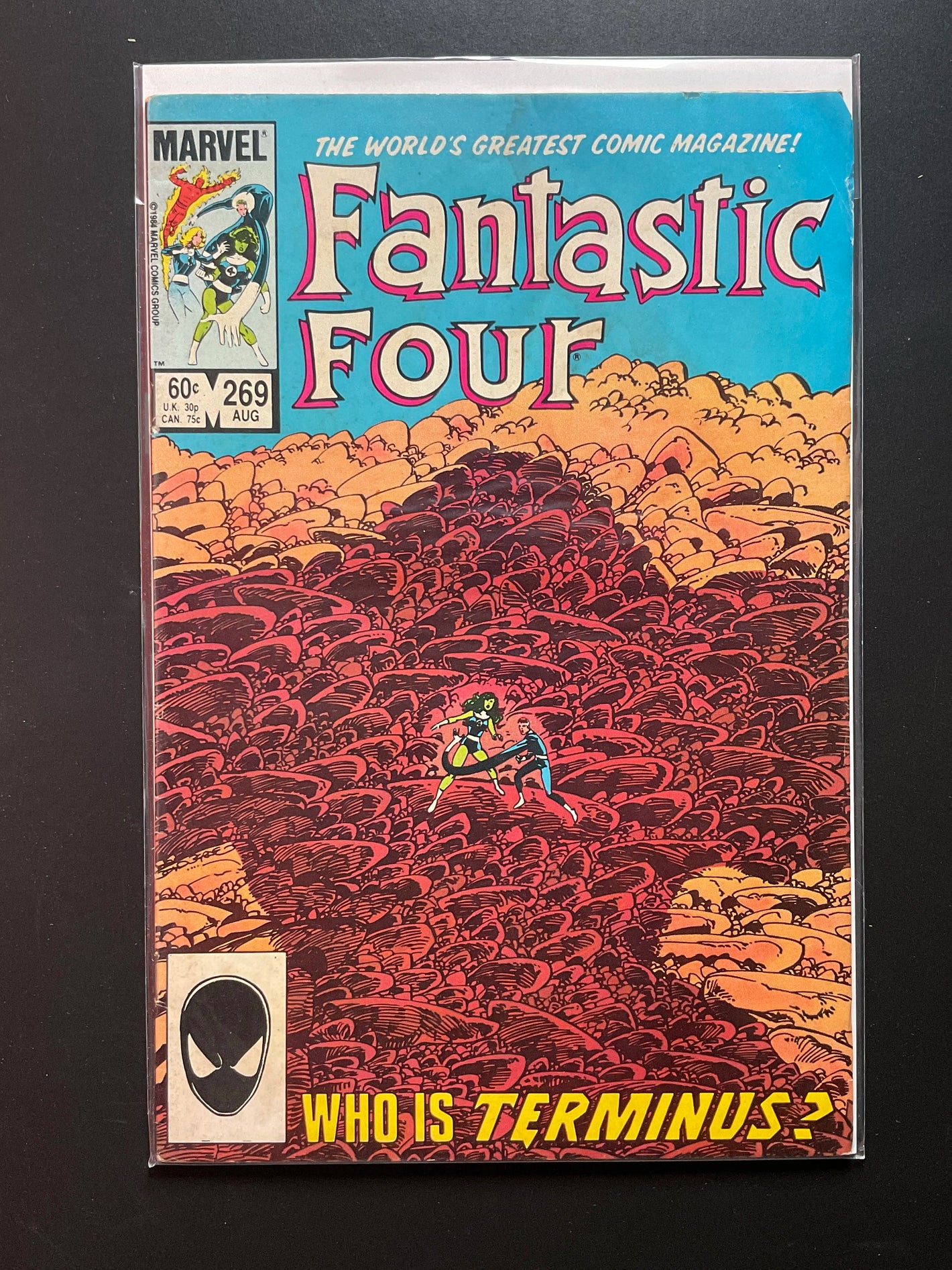 Fantastic Four 269 Marvel Comics Aug 1984 Who is Terminus