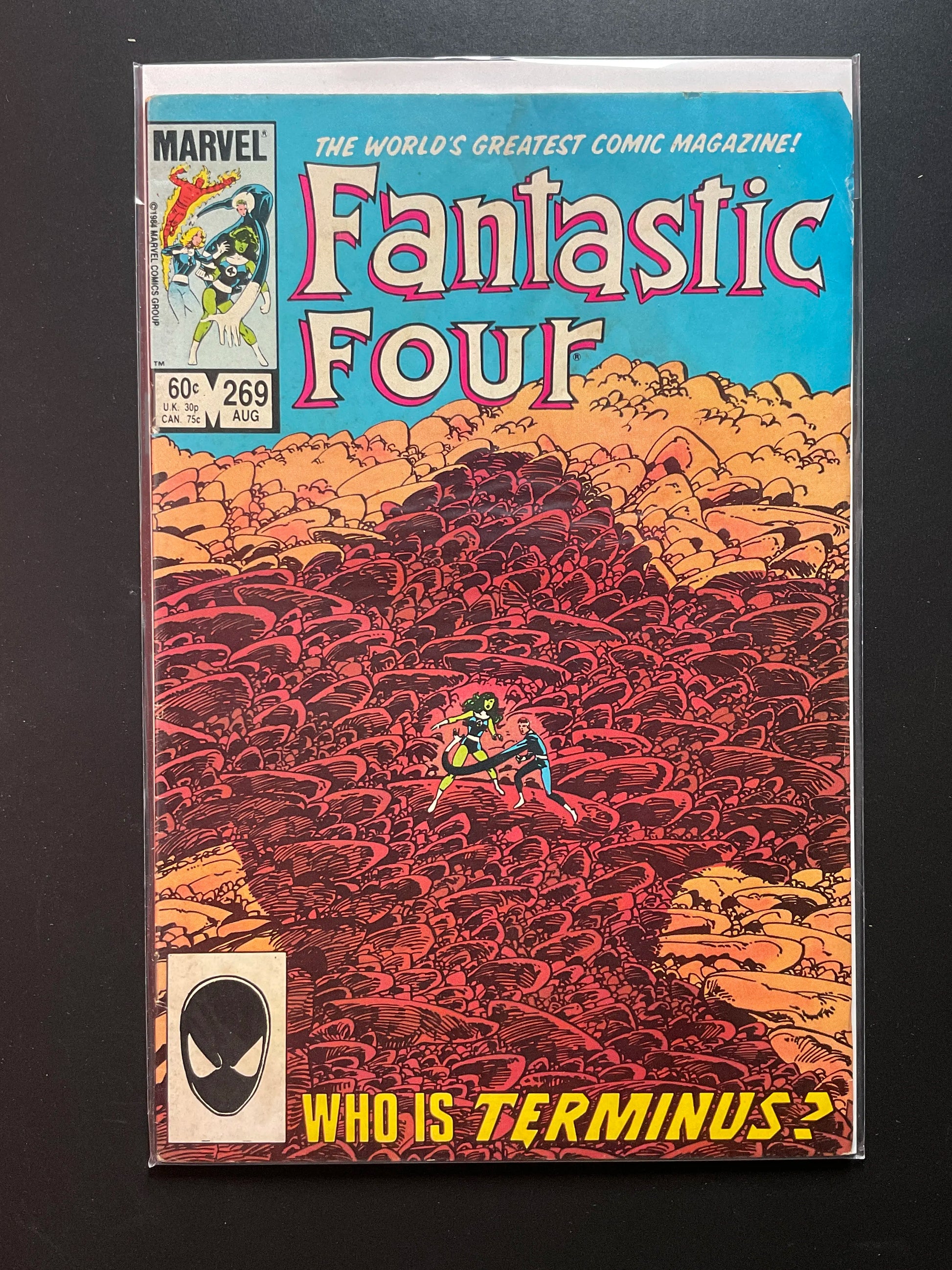 Fantastic Four 269 Marvel Comics Aug 1984 Who is Terminus