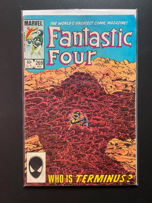 Fantastic Four 269 Marvel Comics Aug 1984 Who is Terminus