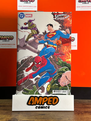 DC MARVEL SUPERMAN SPIDER-MAN #1 (ONE SHOT) CVR J MIKEL JANIN 