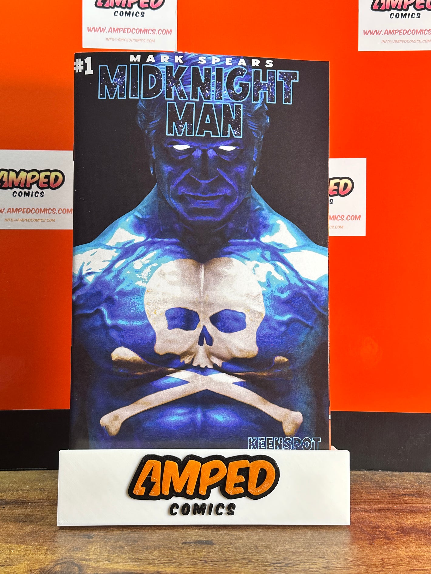 MARK SPEARS MIDKNIGHT MAN #1 (ONE SHOT) CVR A MARK SPEARS Keenspot Comics