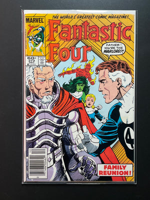 Fantastic Four 273 Marvel Comics Dec 1984 Family Reunion - NS